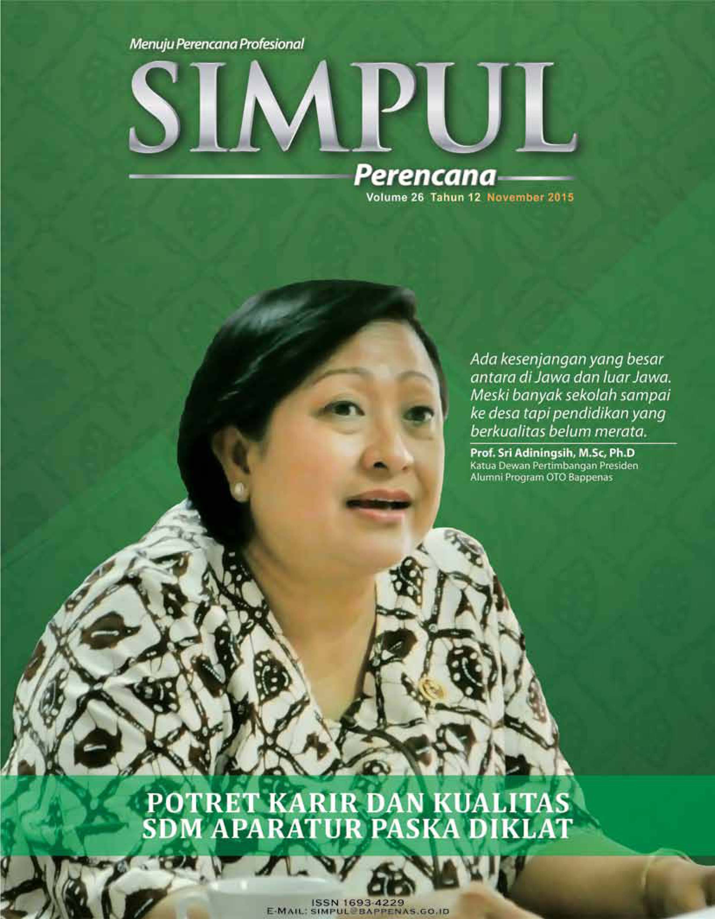 Simpul Perencana Volume 26